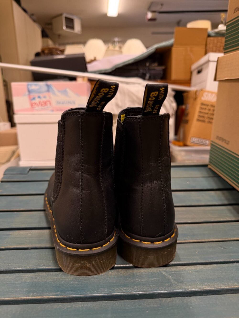 Doc Martens Black Leather Chelsea Boots - Picture 4 of 5